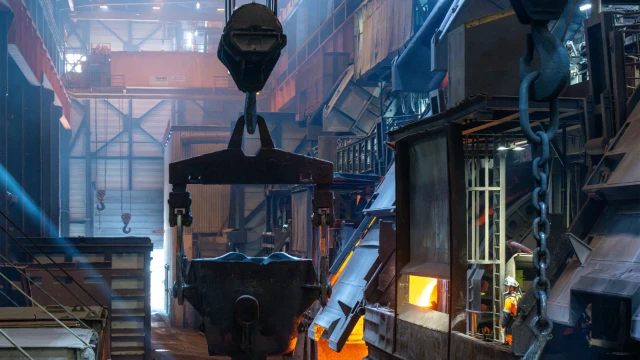 Rohhütte Aurubis Werk Hamburg